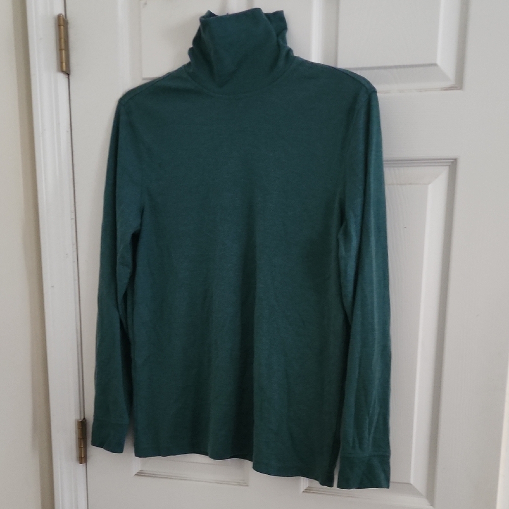 Teal Turtleneck Long Sleeve Size Medium